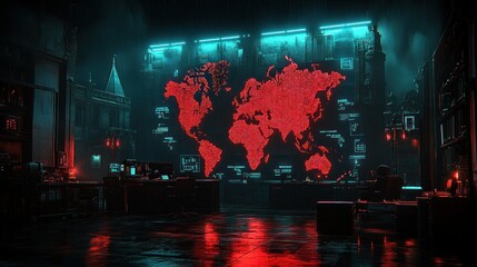 Global network monitoring in gothic HQ