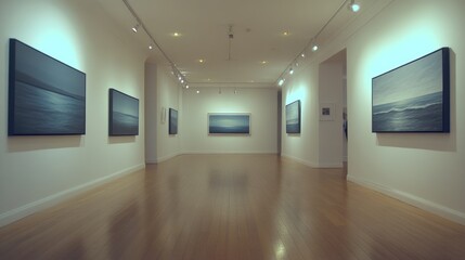 Serene Seascapes: A Gallery Exhibition of Tranquil Ocean Art