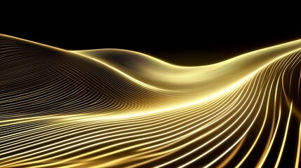 Modern Dynamic Lines in Natural Light Background