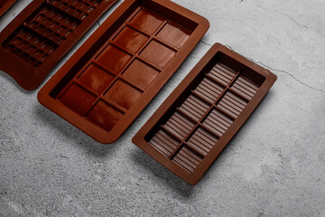 Trendy dubai chocolate ingredients for making dubai chocolate.