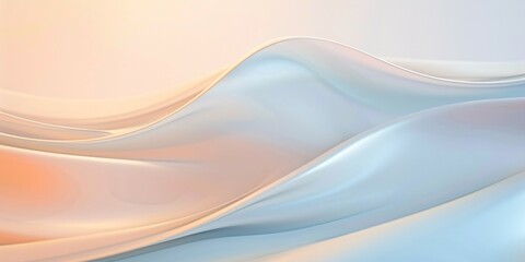 Soft Peach and Blue Minimal Abstract Background