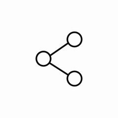 share content icon sign vector