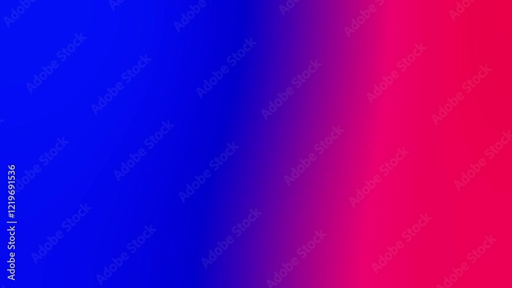Wall mural blue red abstract gradient morph 4k loop features blue and red shapes moving and shifting to pink an