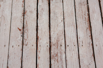 Old wooden background or texture. Floor wood surface for design. 