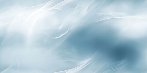 Ethereal White and Blue Abstract Background with Flowing Textures
