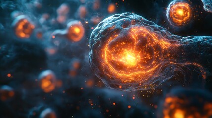 An artistic view of central cellular control