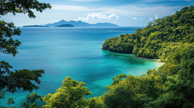 Inspirational quote background for presentations with a scenic view and motivational text overlay, suitable for workshops focused on personal development