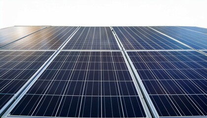 solar panels on a roof