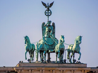 Obraz premium Quadriga Brandenburg Gate.