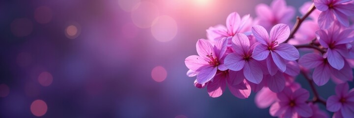 Elegant purple lilac bokeh, smooth color transition , soft color, lilac