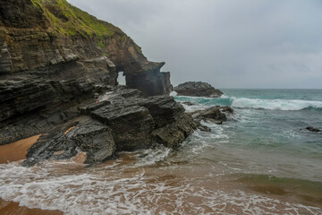 Hole In The Wall in Ballito South Africa, KwaZulu Natal, Dolphin Coast in the Thompsons bay