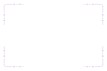 Purple frame with Asterisks classic gentle decor business card