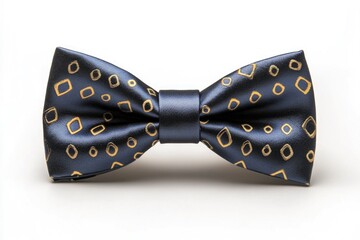 A bow tie with a unique pattern, ideal for formal events or fashion photography