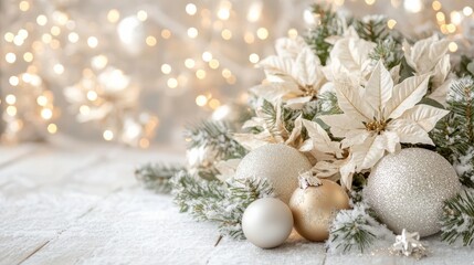 Winter Wonderland with Soft Color Palette and Gentle Light