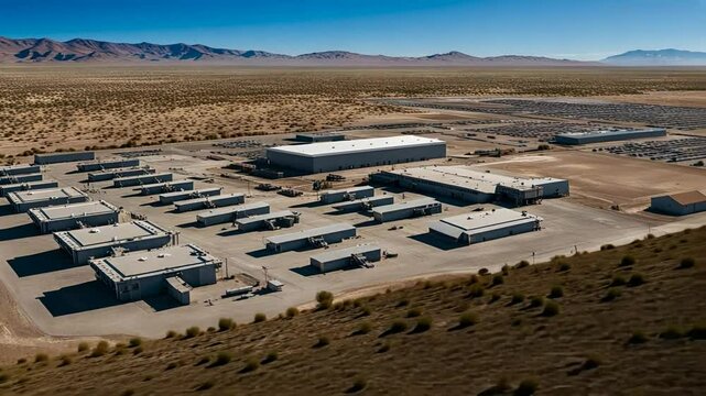 Military base in Nevada.