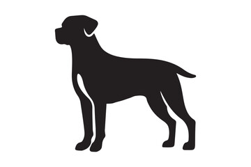 Dog silhouette