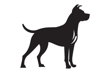 Dog silhouette