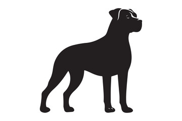 Dog silhouette