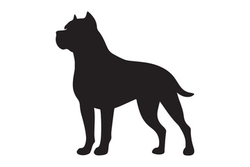 Dog silhouette