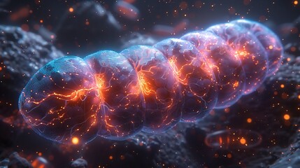 Dynamic depiction of mitochondria