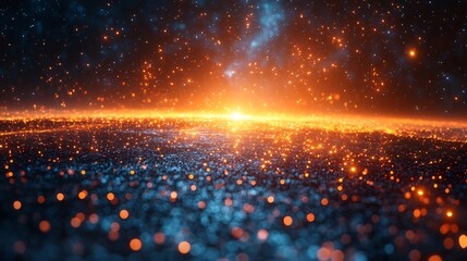 Dynamic view of glowing new frontiers