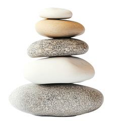 Fototapeta premium Stones isolated, cut out 