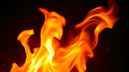 Fire Effect Suitable for Photoshop Screen mode SET_1