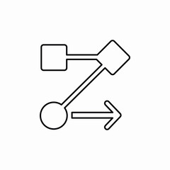 variety connection icon sign vector