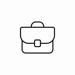 folder briefcase icon sign vector