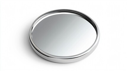 Wide Angle Mirror Sticker Centered Composition
