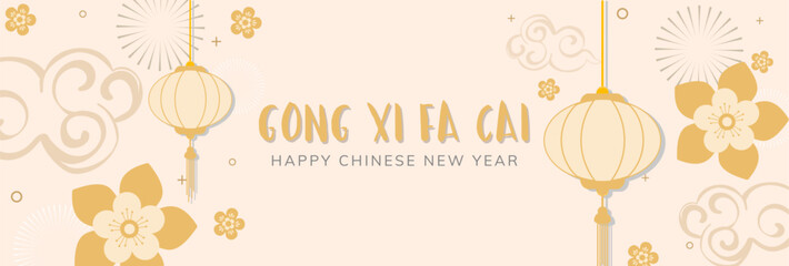 Naklejka premium Happy Chinese New Year 2025. Chinese Zodiac Template, Poster Banner Flyer for Lunar New Year Vector Illustration on White Background