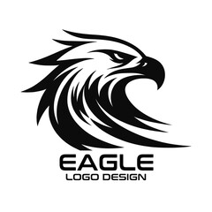 Obraz premium Eagle Vector Logo Design