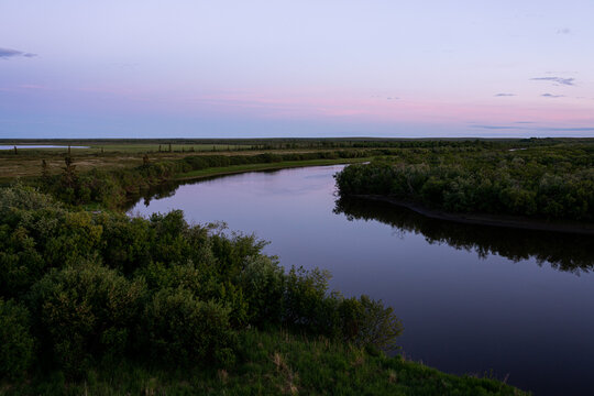 Kuskokwim River in Alaska 