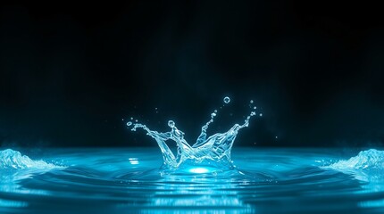 Water Effect Suitable for Photoshop Screen mode SET_1