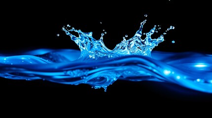 Water Effect Suitable for Photoshop Screen mode SET_1