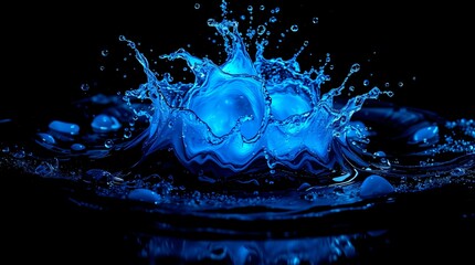 Water Effect Suitable for Photoshop Screen mode SET_1