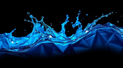 Water Effect Suitable for Photoshop Screen mode SET_1