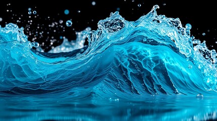 Water Effect Suitable for Photoshop Screen mode SET_1