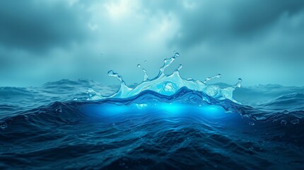 Water Effect Suitable for Photoshop Screen mode SET_1