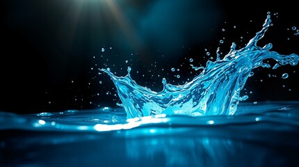 Water Effect Suitable for Photoshop Screen mode SET_1