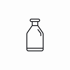 bottle container icon sign vector