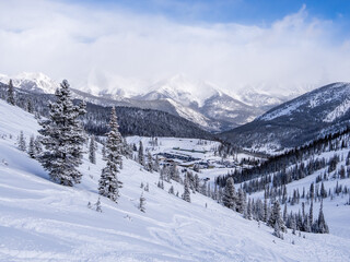 Fototapeta premium Monarch Ski Area