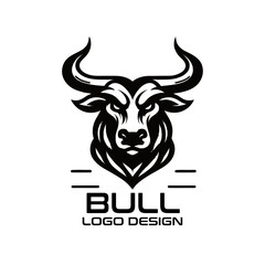 Bull Vector Logo Design