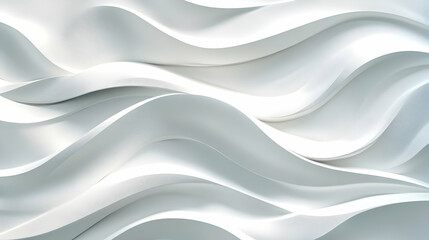 Obraz premium Abstract white wave texture background design