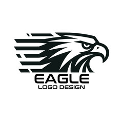 Obraz premium Eagle Vector Logo Design