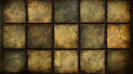 Aged tile wall texture background