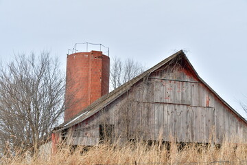 Barn and Silo
