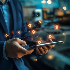 Efficient Global Business Logistics and Transportation Network