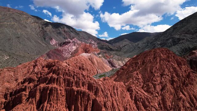 Colored Mountains Jujuy Argentina 4K