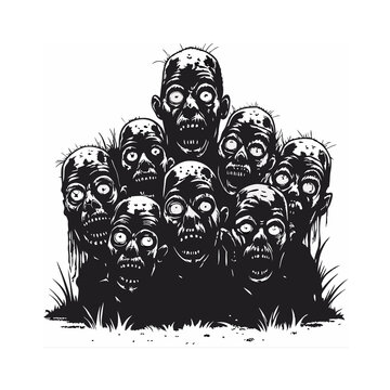 3d zombie zeal doodle zombies emblem grimy 